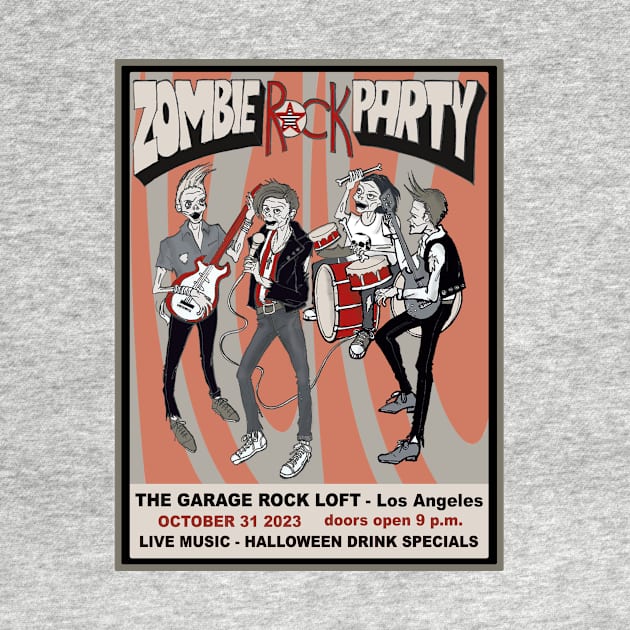 Zombie rock party by PoeticTheory